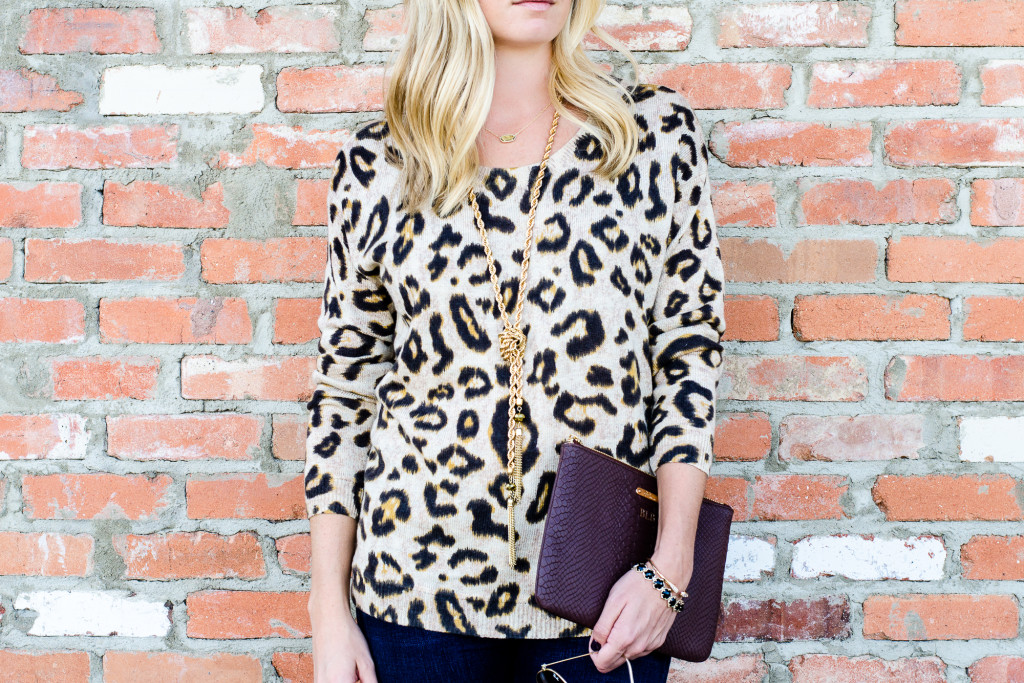 leopard sweater