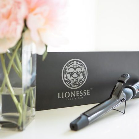 lionesse ceramic curling iron-dallas blogger-beauty review