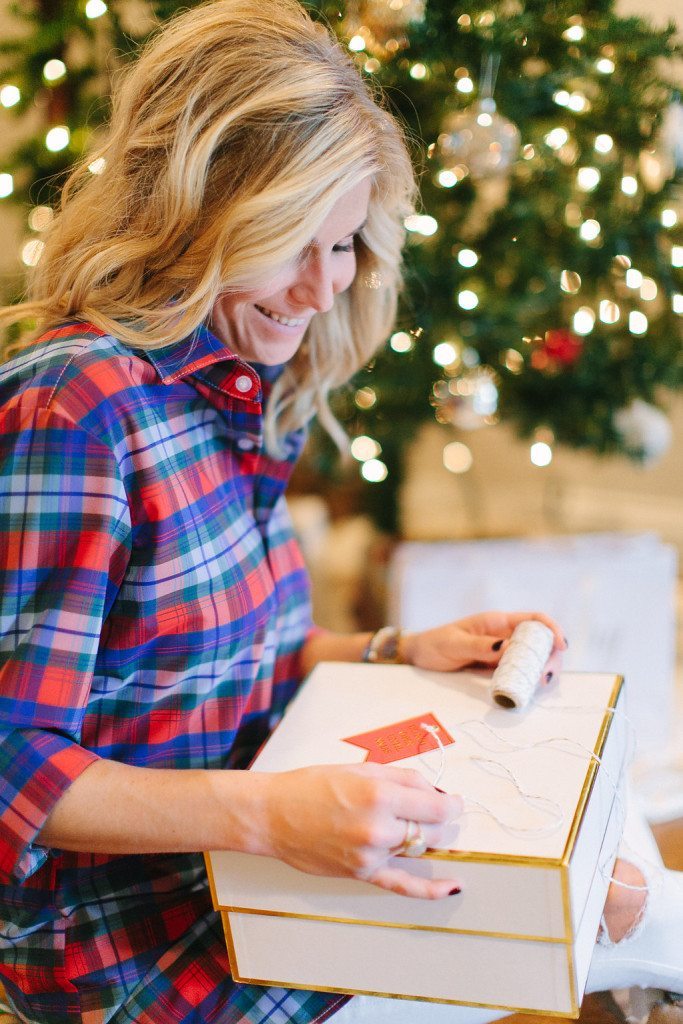 holiday gift idea for him-mizzen and main plaid dress shirt-gift guide for him
