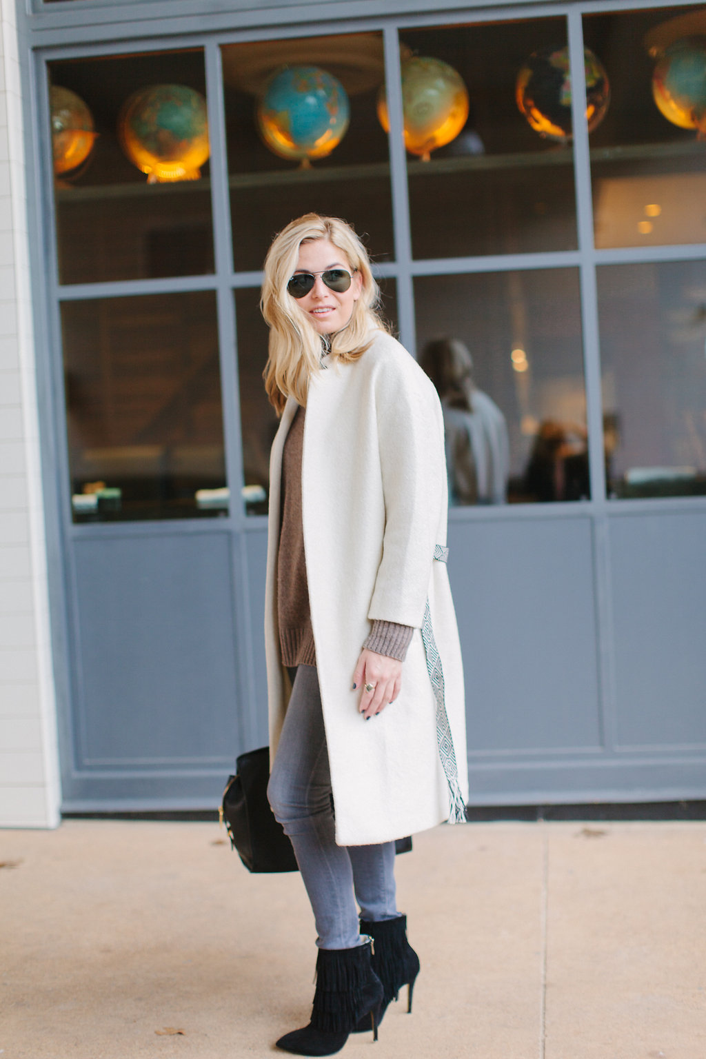 off white coat with belt-winter white coat-cold weather outfit inspiration-dallas fashion bloggers