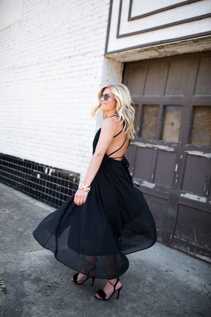 chicwish little black dress
