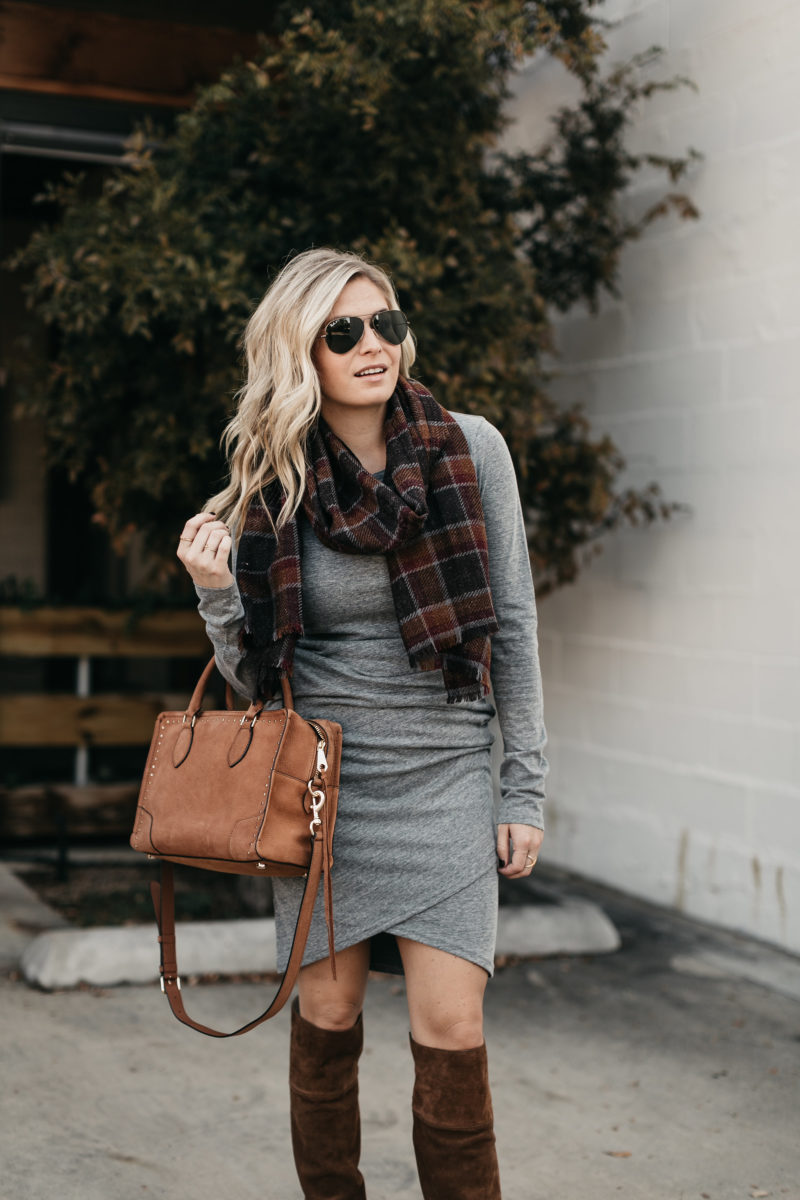 fashion blogger, scarves, boots