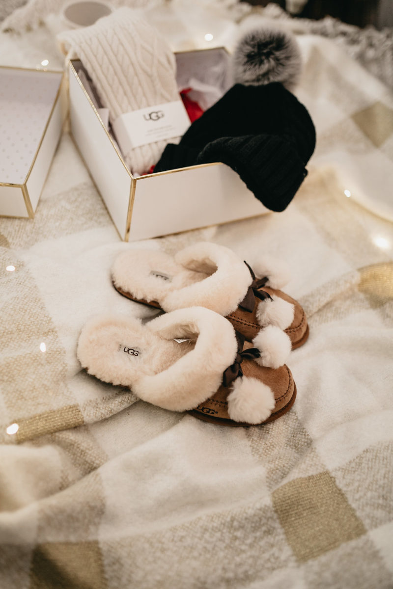 cozy ugg gifts in a box