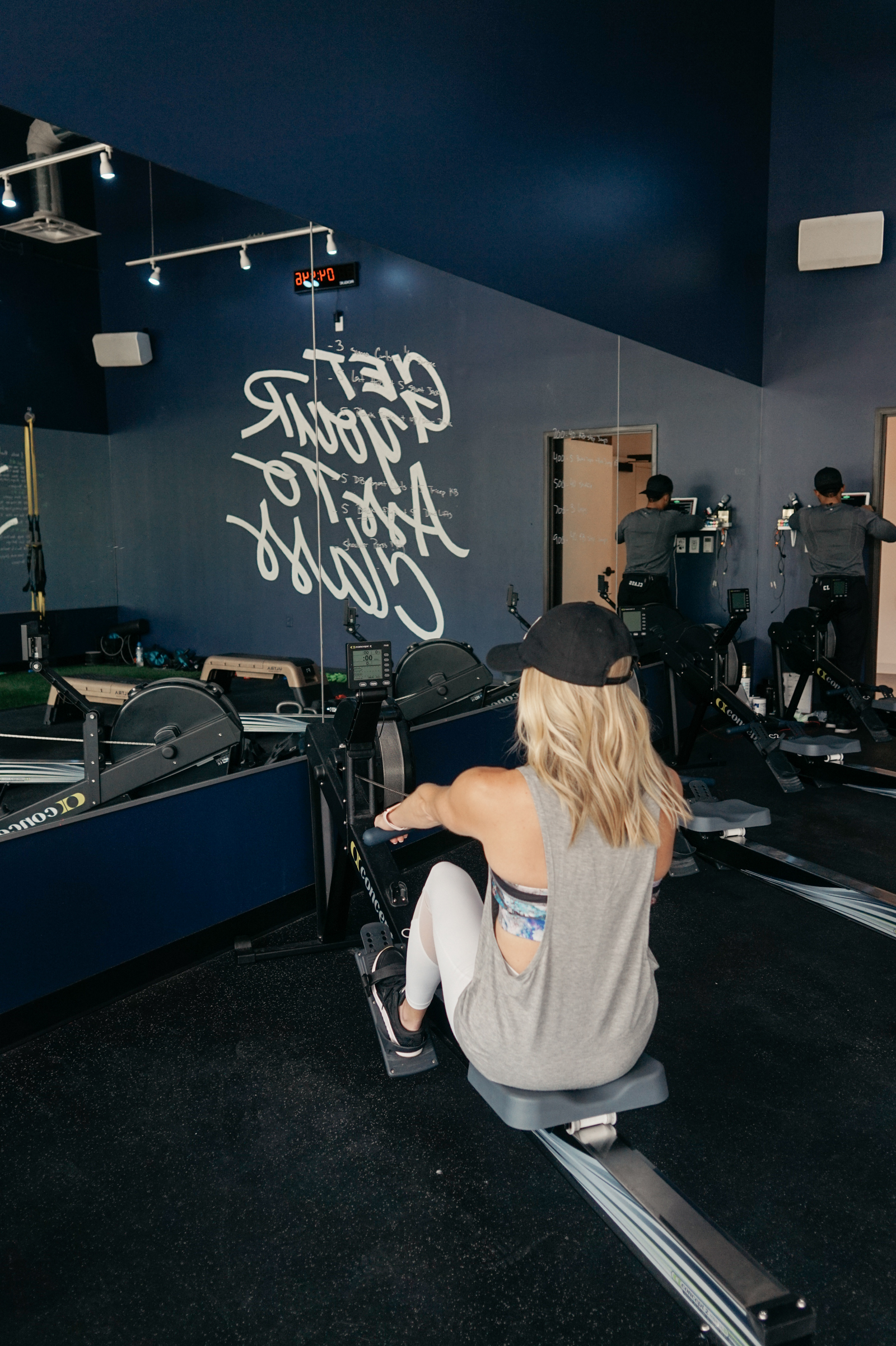 woman exercising in CLASS STUDIOS on dallas summer 2018