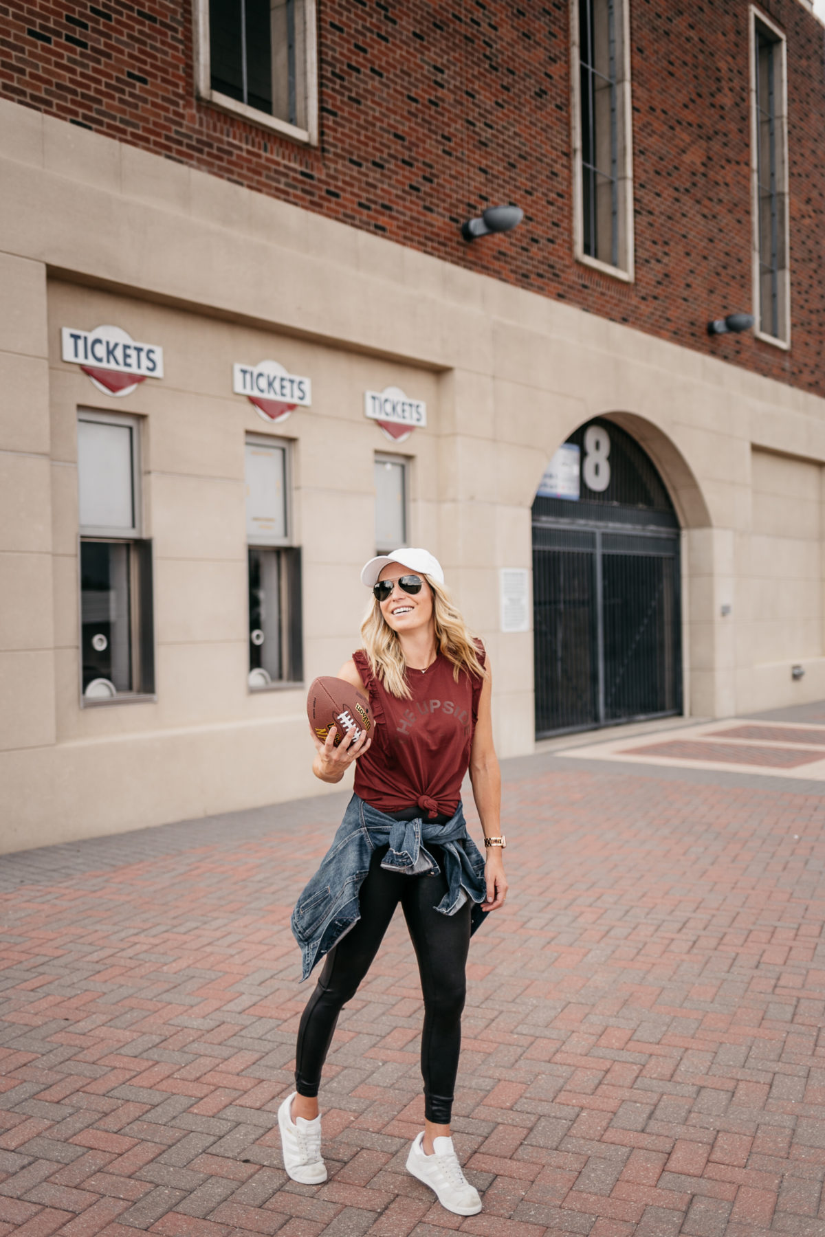 Cute Gameday Outfits One Small Blonde Dallas Fashion Blogger