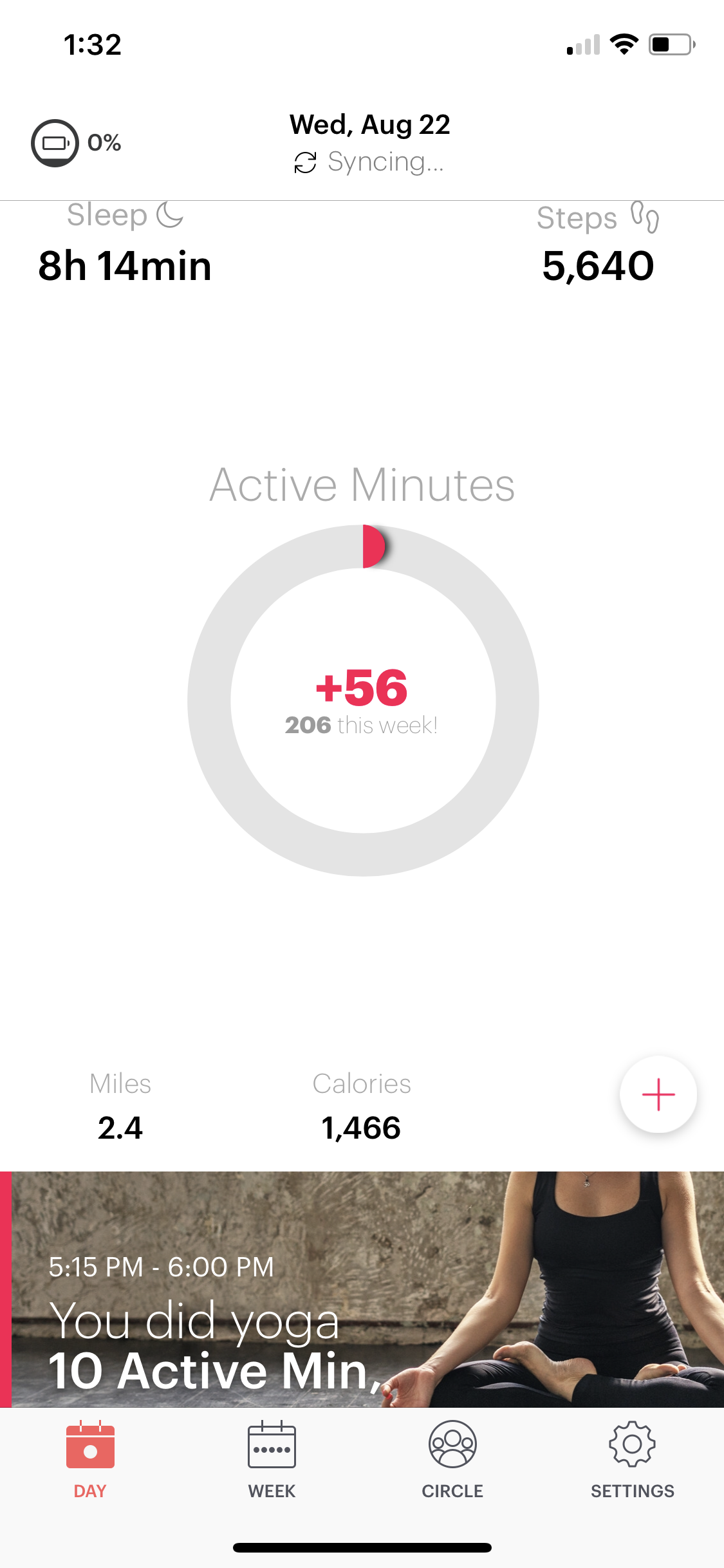 active minutes